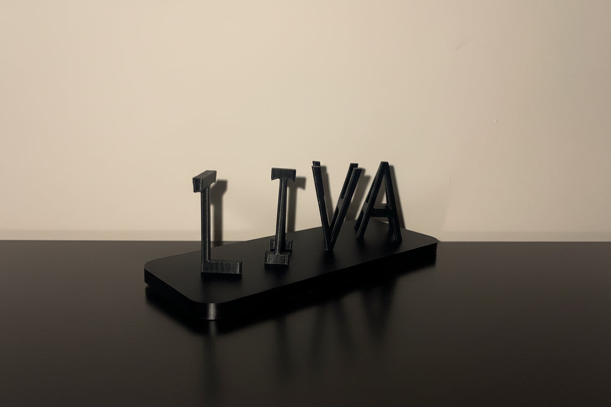 Magisches Doppelnamen-Schild